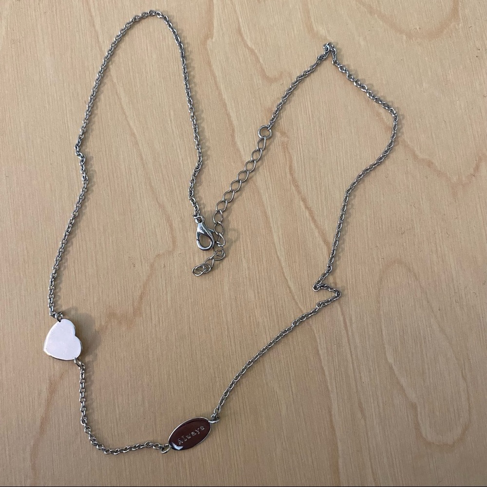 heart and always necklace